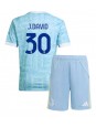 Billige Juventus Jonathan David #30 Bortedraktsett Barn 2025-26 Kortermet (+ Korte bukser)